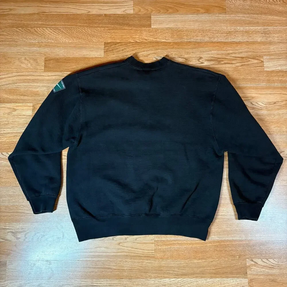 Vintage Nike 1995 NCAA Final Four Black Sweatshirt Crewneck Mens‎ Sz L Preowned